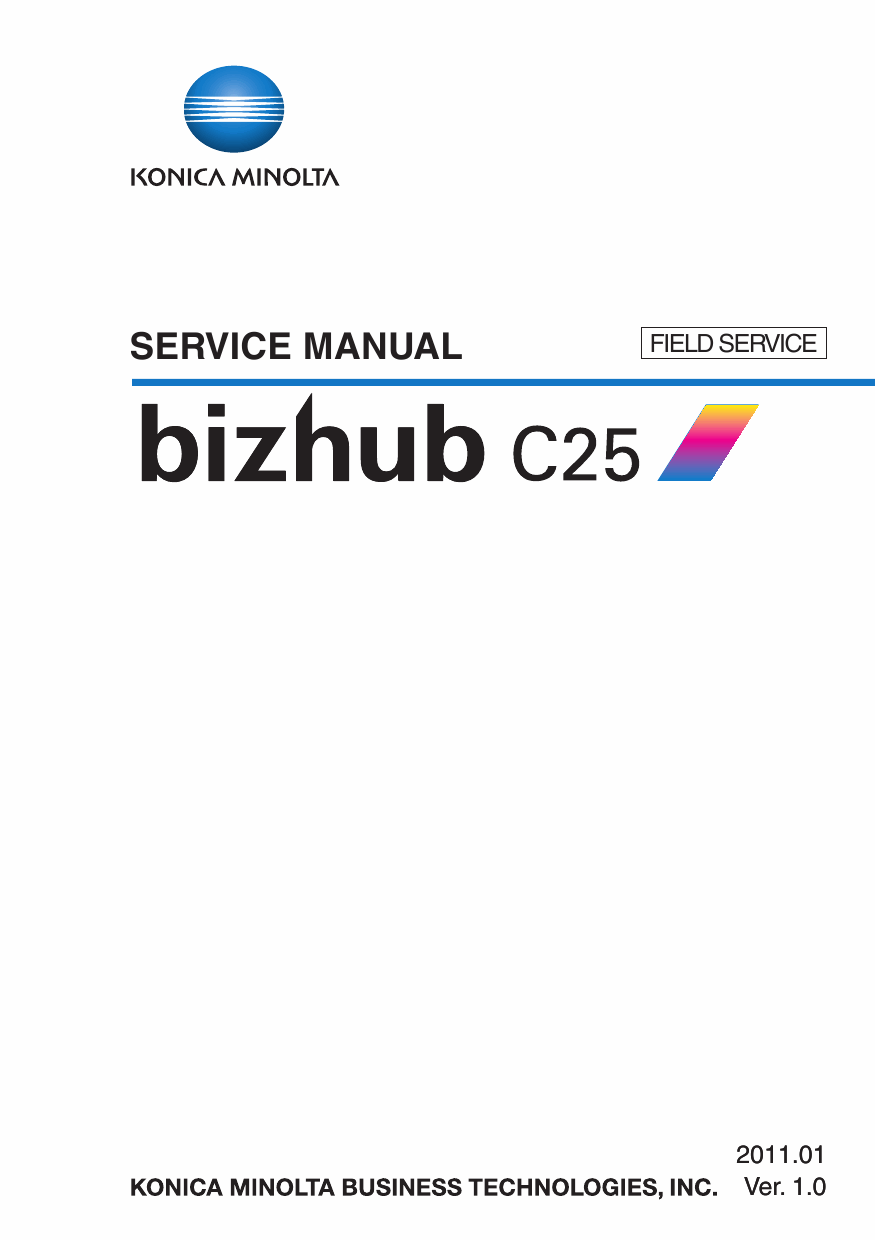 Konica-Minolta bizhub C25 FIELD-SERVICE Service Manual-1